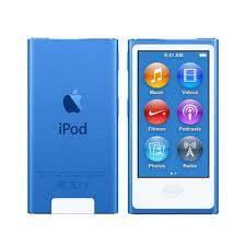 Apple iPod Nano 8th Generation 16GB Blue, Used Very Good (Discontinued ...