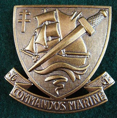 ORIGINAL ELITE FRENCH COMMANDOS MARINE BERET BADGE SPECIAL FORCES | Armée française, Insignes ...