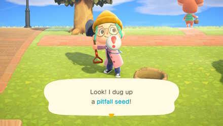 How to Get Pitfall Seeds | Pitfall Seed Recipe | ACNH - Animal Crossing: New Horizons (Switch)｜Game8