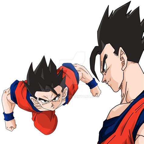 Gohan (Mystic,Ultimate) by Tmart24 on DeviantArt