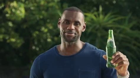 the sprite commercial with lebron james but whenever lebron says sprite ...