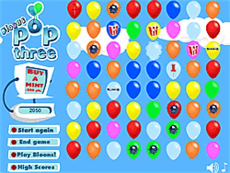 Bloons Pop Three Game - Play online at Y8.com