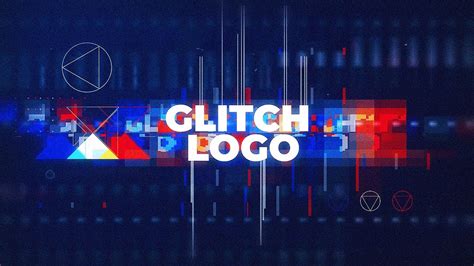 Abstract / Glitch Logo (After Effects Template) - YouTube