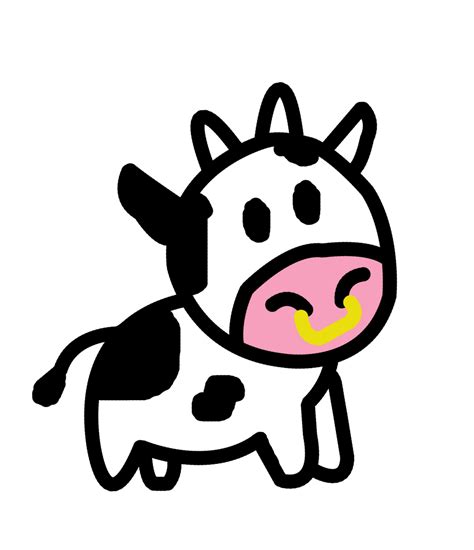 Cartoon Cow PNG + PSD by denai1 on DeviantArt