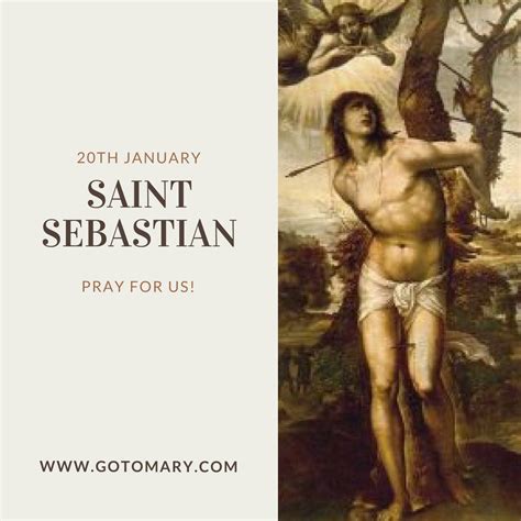 Saint Sebastian - Go to Mary Blog