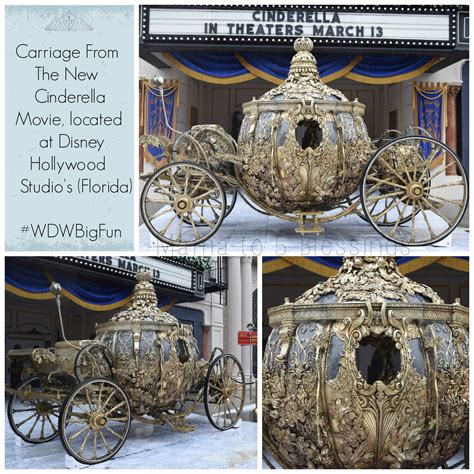 Cinderella's Carriage Up Close #WDWBigFun