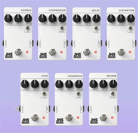 New $99 Pedal Line: JHS Pedals 3 Series | Delicious Audio