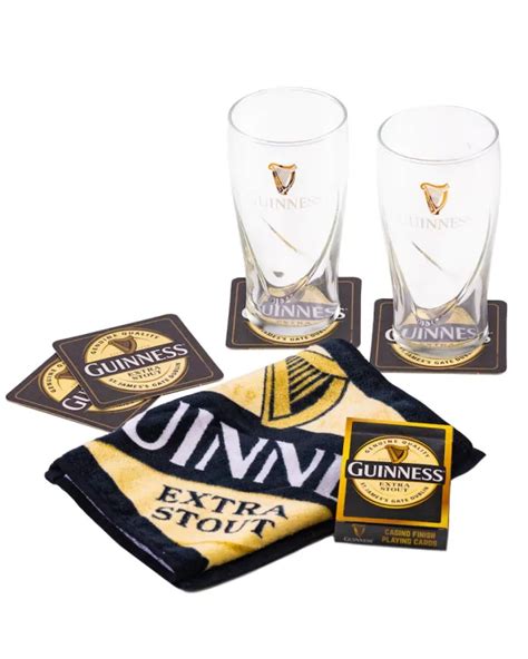 Guinness Beer Glass Home Bar Pack - GarageBar Limited