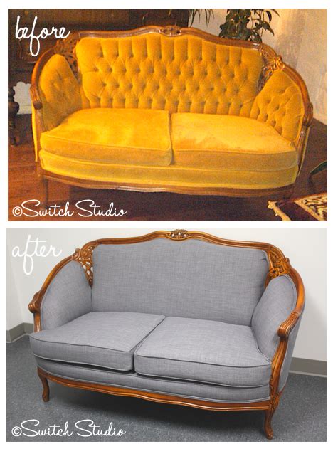 staci edwards blog :: {inspired by life} | Sofa makeover, Vintage sofa, Couch makeover