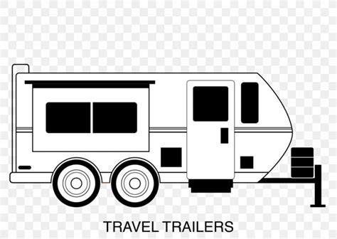 Caravan Campervans Trailer Clip Art, PNG, 1000x710px, Car, Airstream, Automotive Design, Black ...