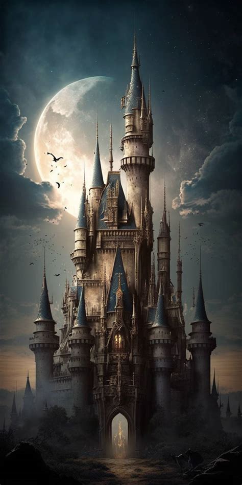 Dark style Disney Castle by SoftWMaster on DeviantArt