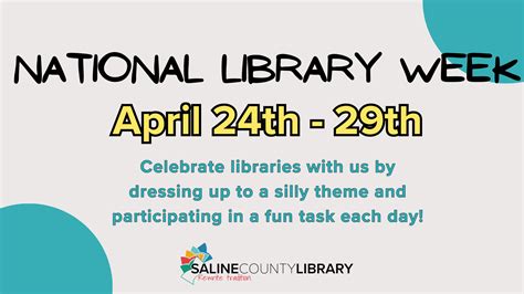 National Library Week 2023 - Saline County Library