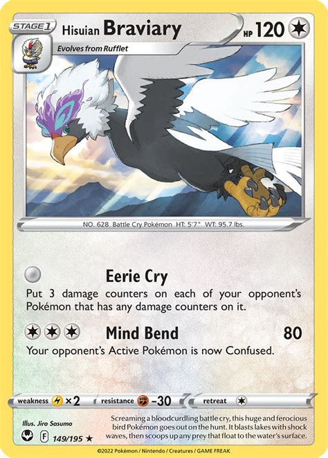 Hisuian Braviary · Silver Tempest (SIT) #149 ‹ PkmnCards