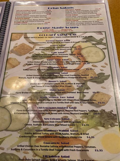 Menu at Olympic Diner restaurant, Mahopac