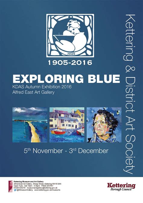 Kettering Museum and Art Gallery on Twitter: "Our next Long Gallery #Exhibitions Exploring Blue ...