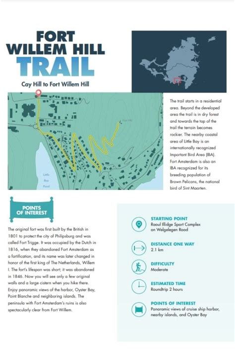 FORT WILLEM HILL HIKE TRAIL | St. Maarten / St. Martin