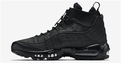 Nike Air Max 95 Mid Sneakerboot - Black / Black