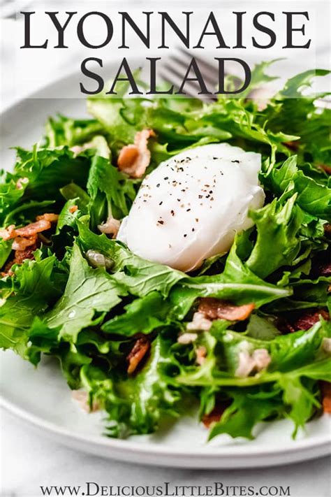 Lyonnaise Salad - Delicious Little Bites