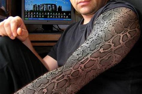 3D Snakes Tattoo on Hands | Tattoos Photo Gallery