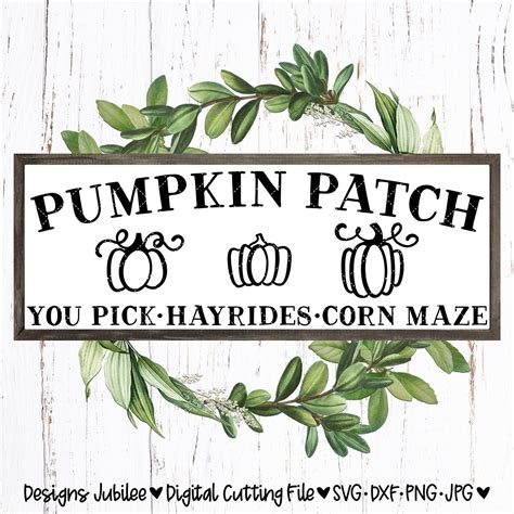 Pumpkin Patch svg Pumkin Patch Sign svg Fall svg Fall Sign | Etsy