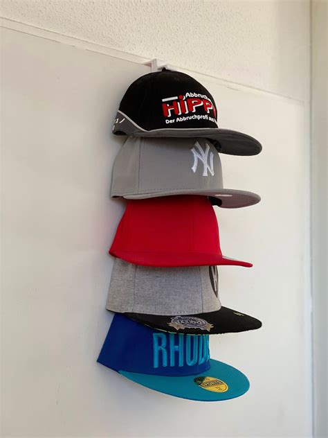 Hat Organizer Holder Storage for Baseball Caps with Hooks for Door ...