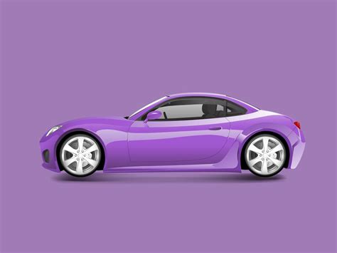 Purple sports car in a purple background vector - Download Free Vectors, Clipart Graphics ...