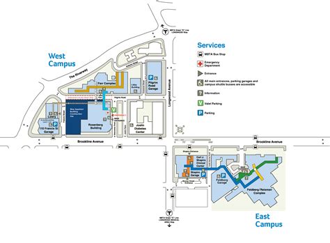 Boston Medical Center Campus Map | US States Map