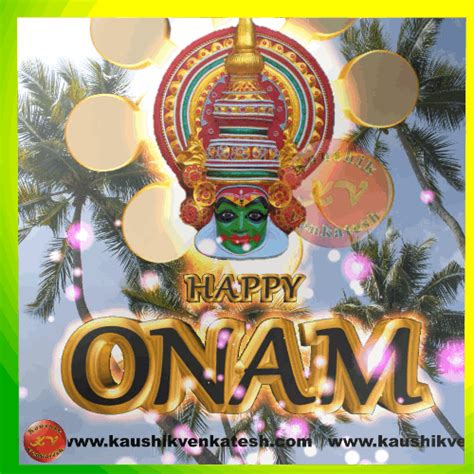 Happy Onam Animation