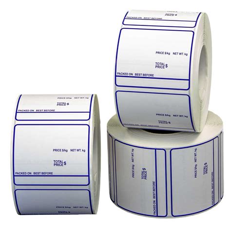 Generic Thermal Scale Labels | Wedderburn Labels NZ