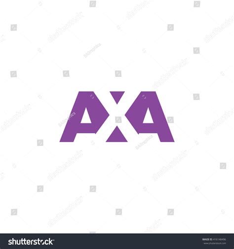 Axa Logo Vector Graphic Branding Letter Stock Vector (Royalty Free) 416148496 | Shutterstock