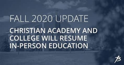 Briercrest Christian Academy and College will resume in-person education on campus for the Fall ...