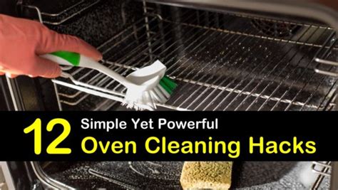 12 Simple Yet Powerful Oven Cleaning Hacks