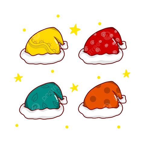 Cute Christmas Hat, Christmas Stickers, Cute Hat, Christmas Ornament PNG Transparent Clipart ...