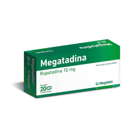 MEGATADINA 10MG x UNIDAD | Dra Mariela Mora