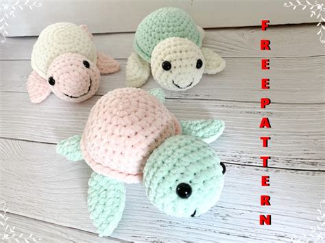 Amigurumi Plush Turtle Crochet Free Pattern – Crochet