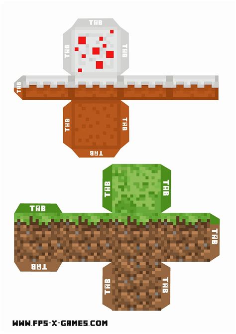 Minecraft Papercraft Printables