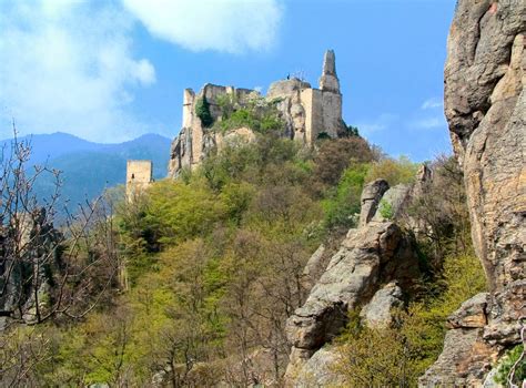 The ruins of Dürnstein castle - Donau Niederösterreich