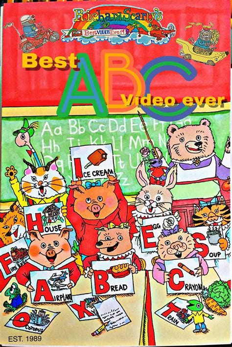 Richard Scarry's Best ABC video ever by wilduda on DeviantArt in 2022 ...