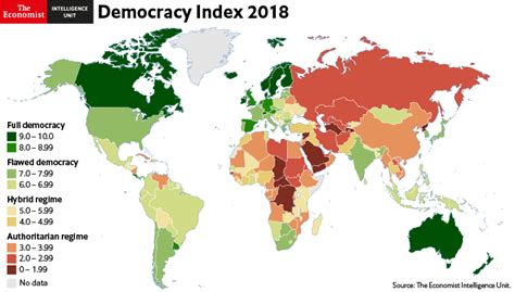 EIU Democracy Index 2018 - World Democracy Report