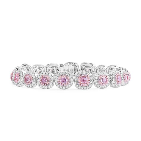 Pink Diamond Bracelet - Dalby Diamonds