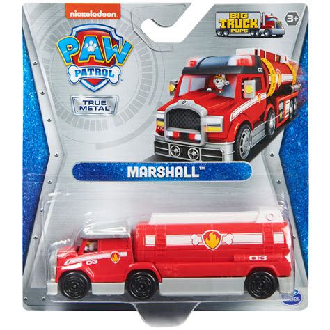 Buy PAW Patrol, True Metal Marshall Collectible Die-Cast Toy Trucks, Big Truck Pups Series 1:55 ...