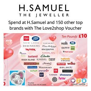 H. Samuel Gift Vouchers | Love2shop Vouchers