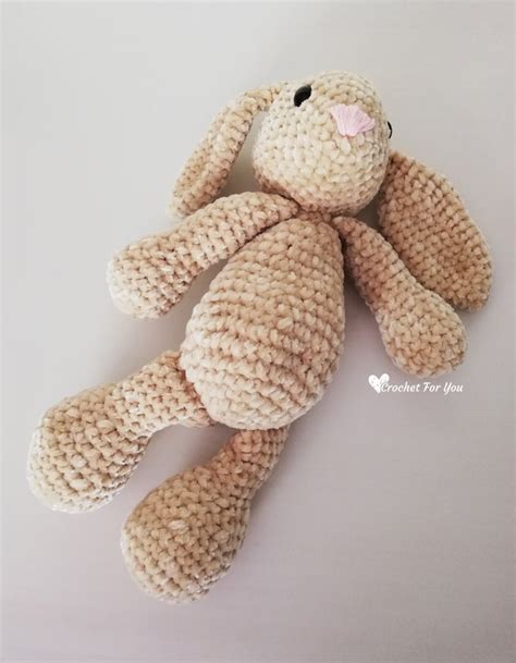 Velvet Bunny Amigurumi Free Crochet Pattern | Velvet bunny, Crochet toys free, Crochet bunny pattern