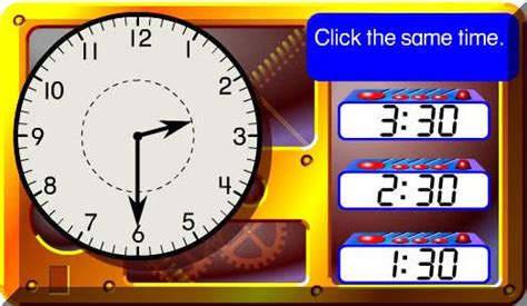 Clock games | Math time, 2nd grade math, Math websites