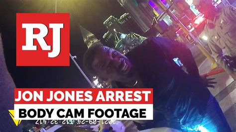 Body Cam Footage of UFC fighter Jon Jones' arrest in Las Vegas - YouTube