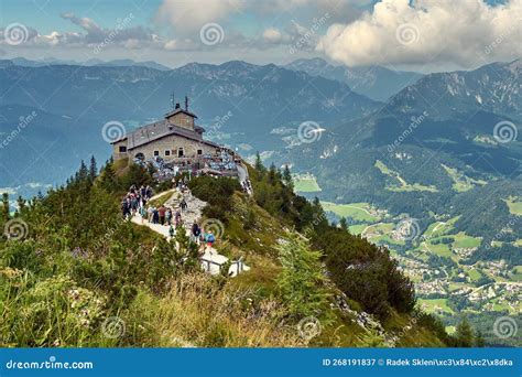 The Eagle S Nest: Historic Viewpoint Over Berchtesgaden Stock Image - Image of mountain ...