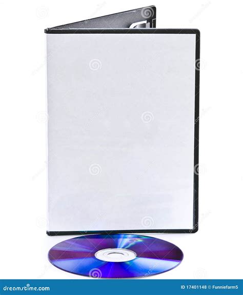 Blank DVD Case and Laying Down Disc Stock Photo - Image of music, disc: 17401148