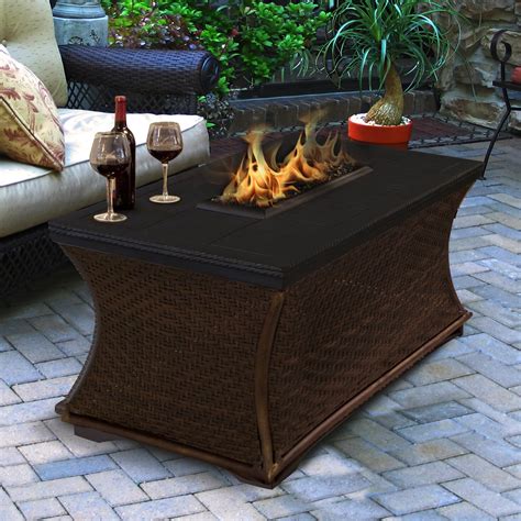 California Outdoor Concepts Mendocino Propane Fire Pit Table | Wayfair