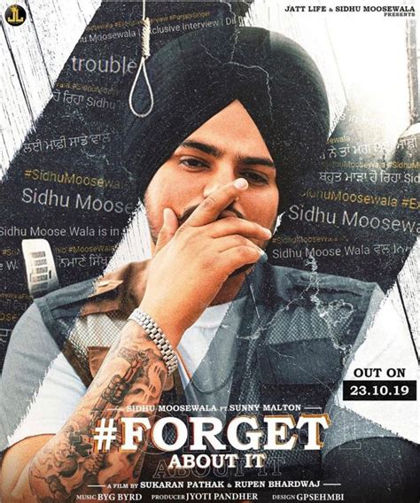 NEW RELEASE: SIDHU MOOSE WALA - FORGET ABOUT IT - BritAsia TV