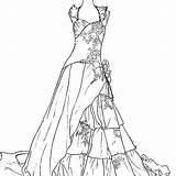 Free Printable Dress Coloring Pages sketch template